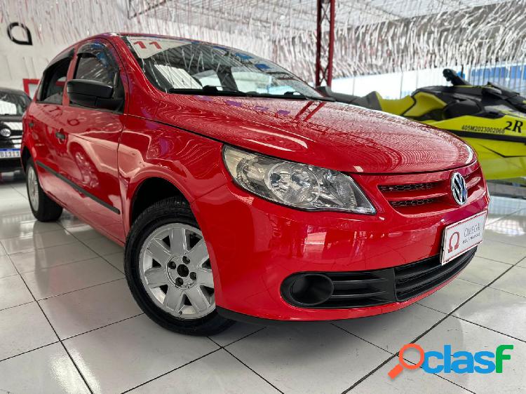 VOLKSWAGEN GOL (NOVO) 1.6 MI TOTAL FLEX 8V 4P VERMELHO 2011