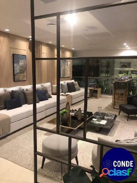 Apartamento a venda em Moema NOVO, com 115 metros 3 suítes