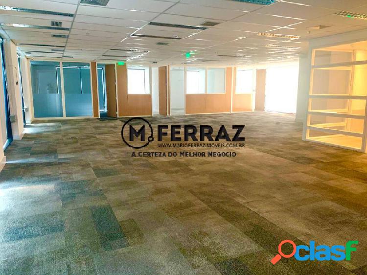 CONJUNTO COMERCIAL PARA LOCAÇÃO COM 255M² DE ÁREA ÚTIL,