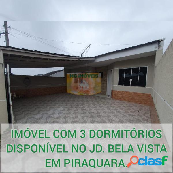 Casa com 3 quartos, à venda em Piraquara, Jardim Bela Vista