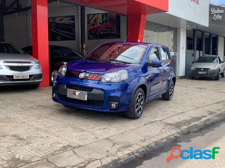 FIAT UNO SPORTING DUALOGIC 1.4 EVO FLEX 8V 4P AZUL 2015 1.4