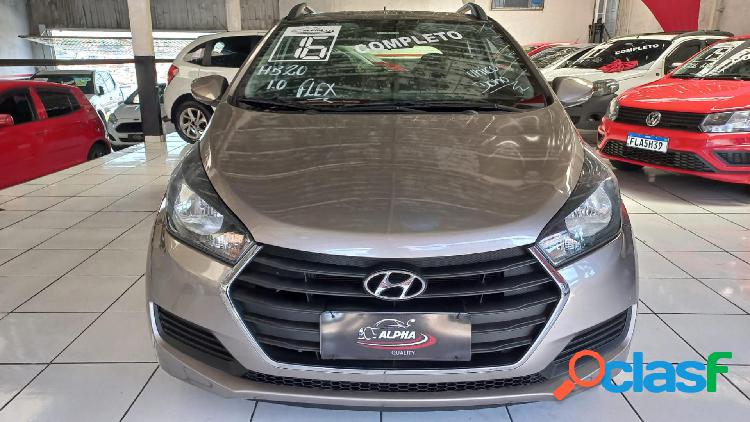 HYUNDAI HB20 COMF.C.PLUSC.STYLE 1.0 FLEX 12V PRATA 2016 1.0