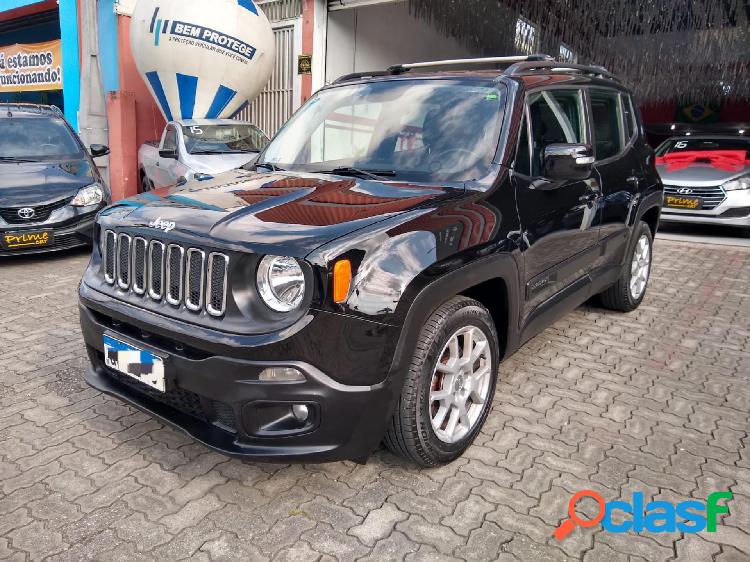 JEEP RENEGADE LONGITUDE 1.8 4X2 FLEX 16V AUT. PRETO 2016 1.8