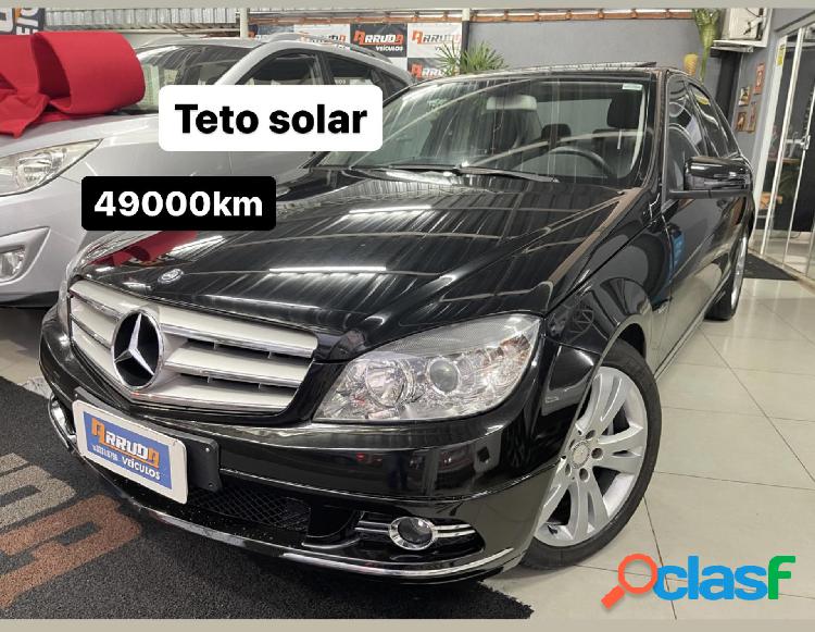 MERCEDES-BENZ C-200 KOMPRESSOR AVANT.1.8 16V AUT PRETO 2010