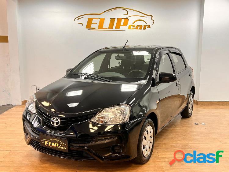 TOYOTA ETIOS X 1.3 FLEX 16V 5P AUT. PRETO 2018 1.3 FLEX