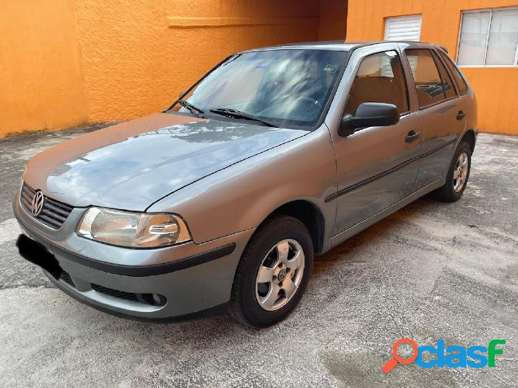 VOLKSWAGEN GOL 1.0 POWER 16V 76CV 4P CINZA 2002 1.0 GASOLINA