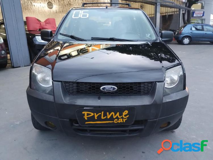 FORD ECOSPORT XLS 1.6 1.6 FLEX 8V 5P PRETO 2006 1.6 FLEX