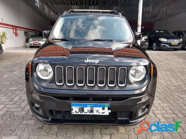 JEEP RENEGADE LONGITUDE 1.8 4X2 FLEX 16V AUT. PRETO 2016 1.8