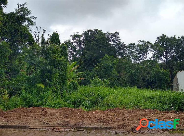 Terreno a venda em Itanhaém 300m² a 1000m do mar - Jardim