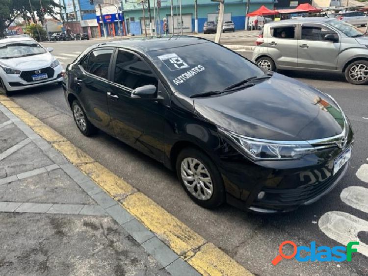 TOYOTA COROLLA GLI 1.8 FLEX 16V AUT. PRETO 2019 1.8 FLEX