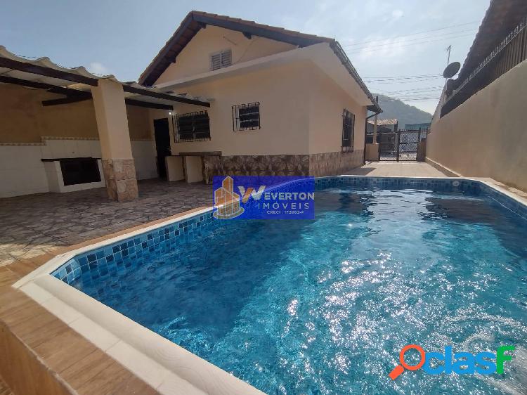 Casa 3 dorm. (2 suítes) com piscina R$400.000,00 em