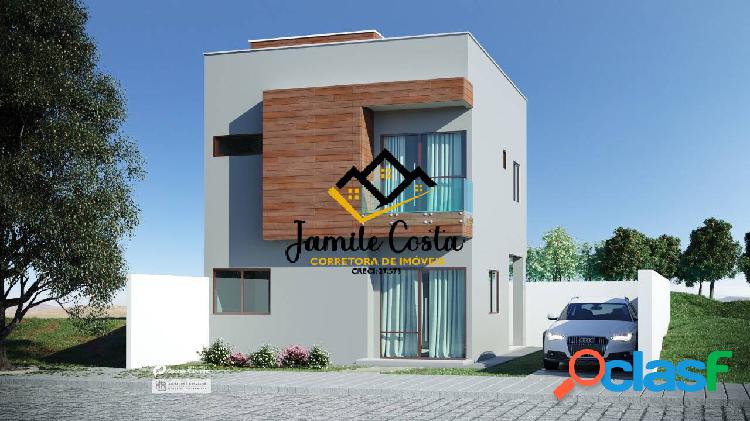 Casa Duplex 3/4 um com suite, no bairro Sim, Feira de