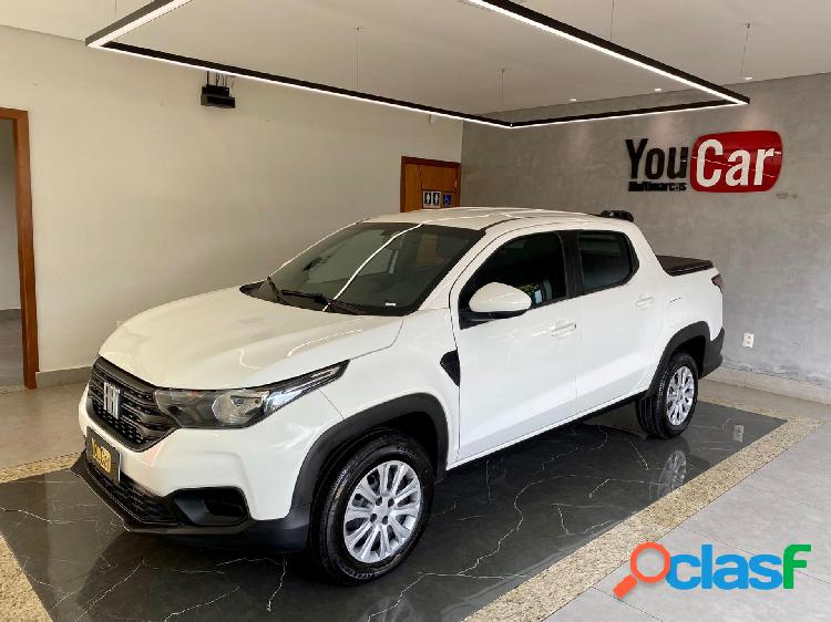 FIAT STRADA ENDURANCE 1.4 FLEX 8V CD BRANCO 2021 1.4 FLEX