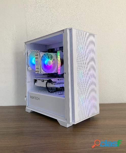 Gamer Branco / Ryzen 5 5600 Up 4.40Ghz / 32Gb Ddr4 / Ssd 1Tb