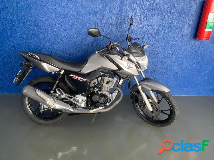 HONDA CG 160 FAN ESDI FLEXONE PRATA 2016 160 FLEX