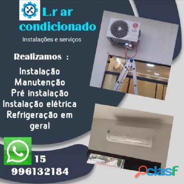 Instalação de ar condicionado