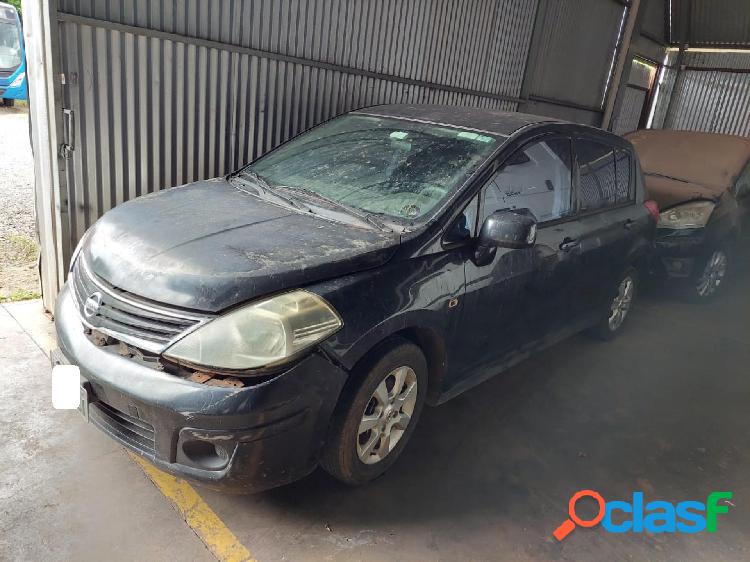 NISSAN TIIDA 18S FLEX PRETO 2010 1.85 FLEX