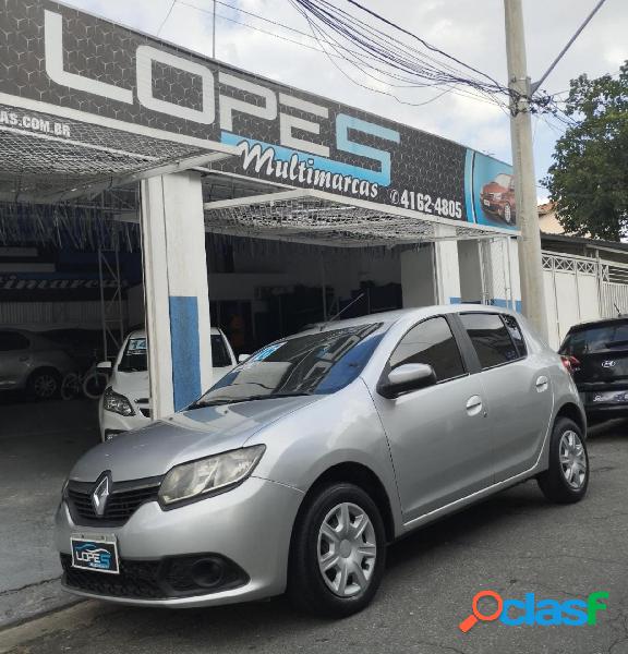 RENAULT SANDERO EXPRESSION HI-POWER 1.6 8V 5P PRATA 2016 1.6