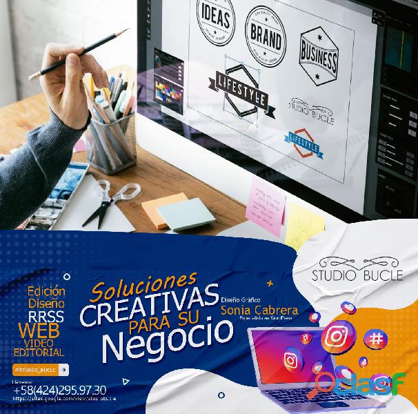 Servicios y productos diseño gráfico, editorial,