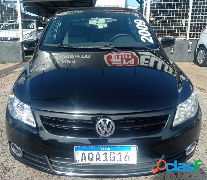 VOLKSWAGEN GOL (NOVO) 1.6 MI TOTAL FLEX 8V 4P PRETO 2009 1.6
