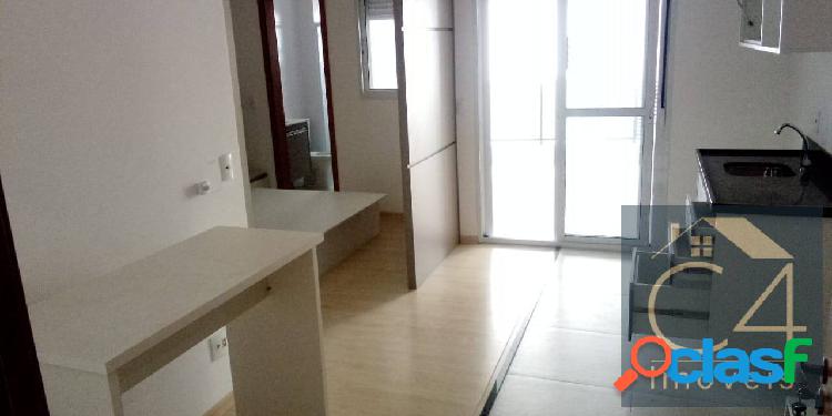 Flat com 1 dormitório, 39 m² - venda por R$ 480.000 Jardim
