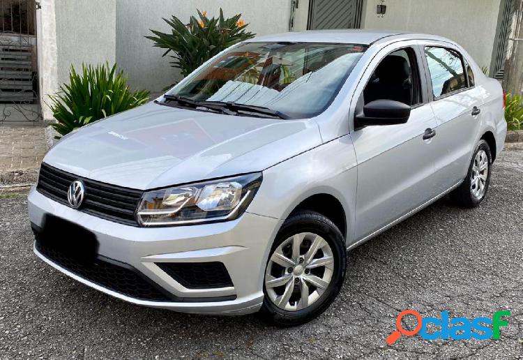 VOLKSWAGEN VOYAGE 1.0 FLEX 12V 4P PRATA 2022 1.0 FLEX