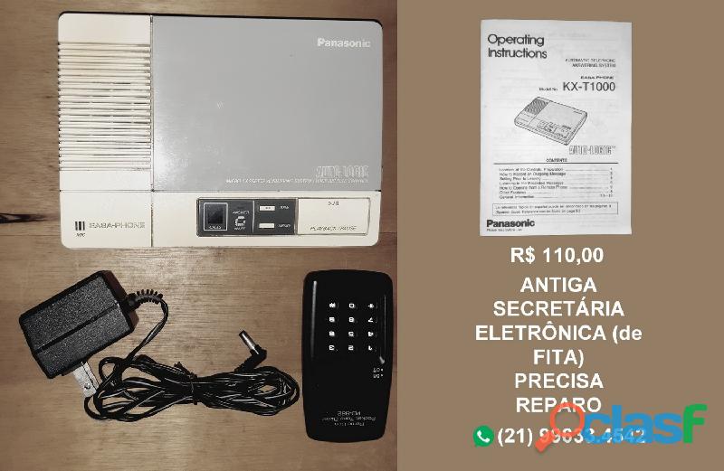 ANTIGA SECRETÁRIA ELETÔNICA PANASONIC