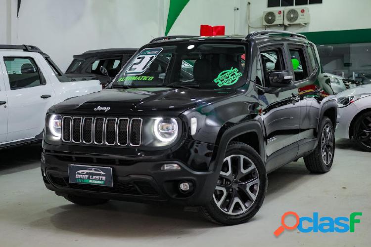 JEEP RENEGADE LONGITUDE 1.8 4X2 FLEX 16V AUT. PRETO 2021 1.8