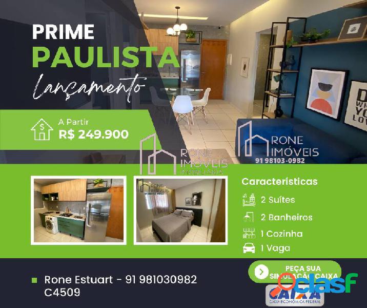 Prime Jardins - Prime Paulis Apartamento com 2 Quartos e 2
