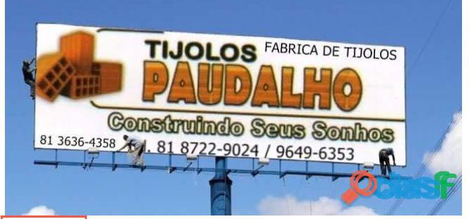 TIJOLOS NA PROMOÇÃO PARA AGUAZINHA PE 9 8722 9024