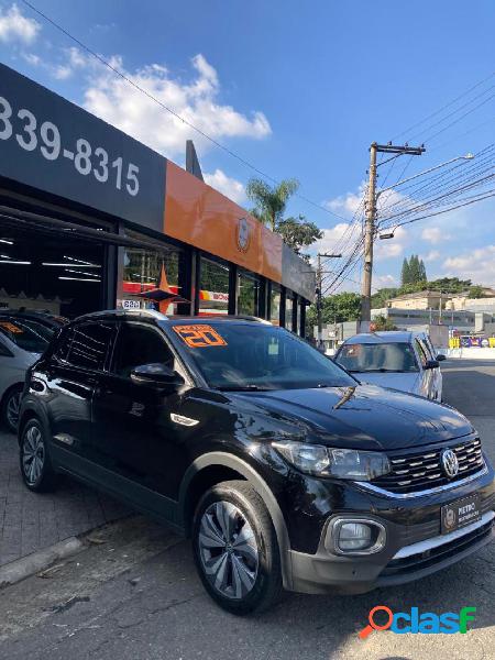 VOLKSWAGEN T-CROSS HIGHLINE 1.4 TSI FLEX 16V 5P AUT PRETO