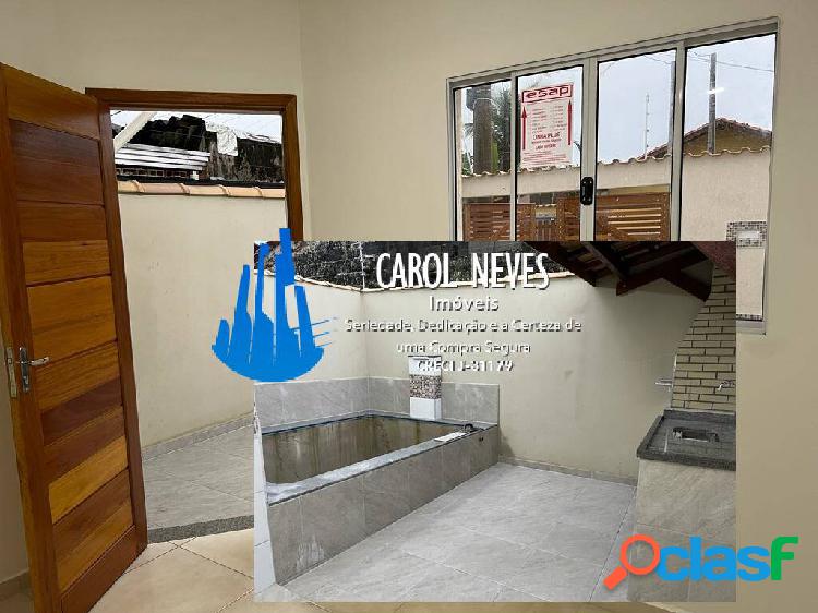 CASA NOVA 2 DORMITÓRIOS SUÍTE LADO PISTA FINANCIAMENTO