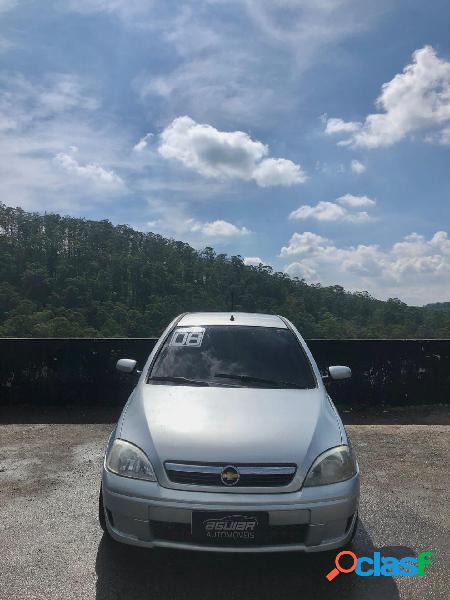 CHEVROLET CORSA SED. PREMIUM 1.4 8V ECONOFLEX 4P PRATA 2008