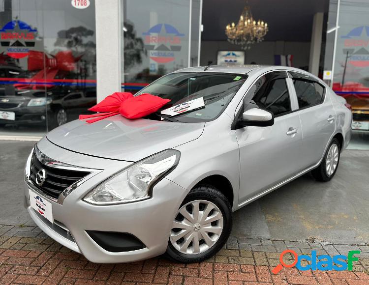 NISSAN VERSA S 1.6 16V FLEXSTART 4P MEC. PRATA 2017 1.6 FLEX