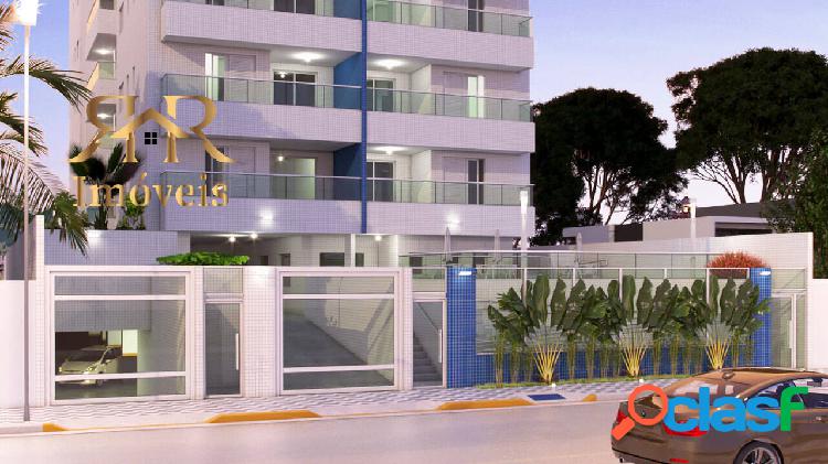 Apartamento com mobília à 100 metros do mar em