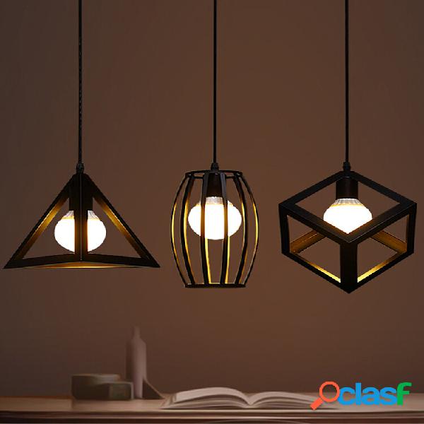 E27 luz de teto industrial pendente do candelabro do vintage