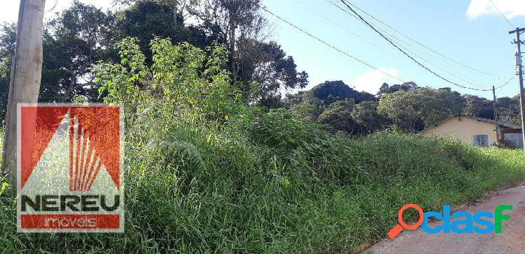 TERRENO COM ÁREA DESMATADA EM JUQUITIBA