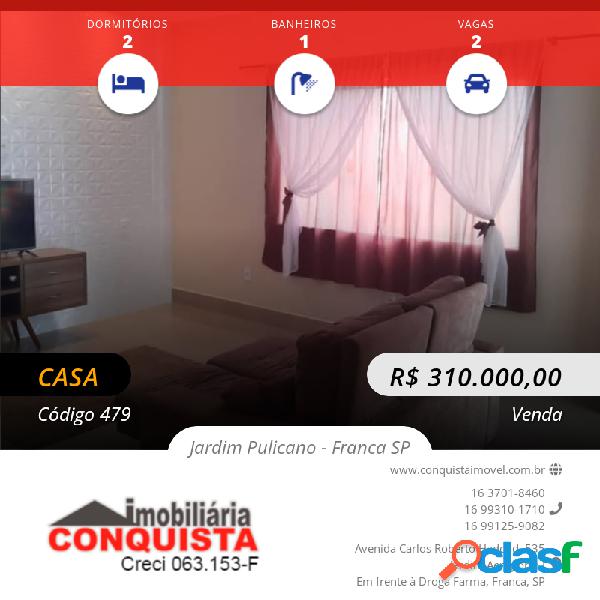 VENDE - SE CASA NO JARDIM PULICANO