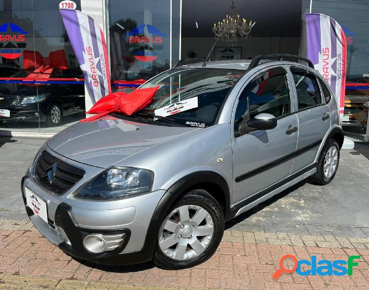 CITROEN C3 XTR 1.4 FLEX 8V 5P PRATA 2009 1.4 FLEX