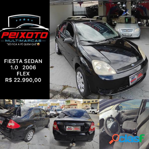 FORD FIESTA 1.6 8V FLEXCLASS 1.6 8V FLEX 5P PRETO 2006 1.0