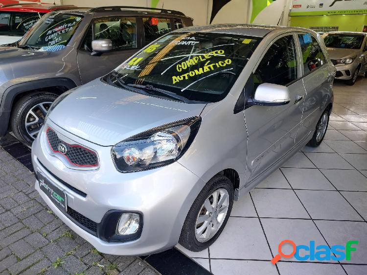 KIA PICANTO EX 1.11.0 1.0 FLEX AUT. PRATA 2015 1.1 FLEX