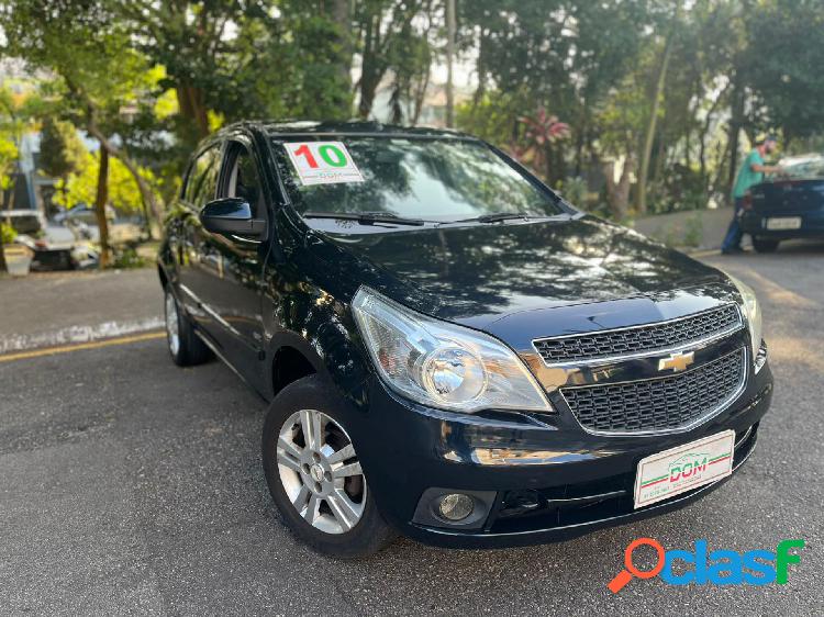 CHEVROLET AGILE LTZ 1.4 MPFI 8V FLEXPOWER 5P PRETO 2010 1.4