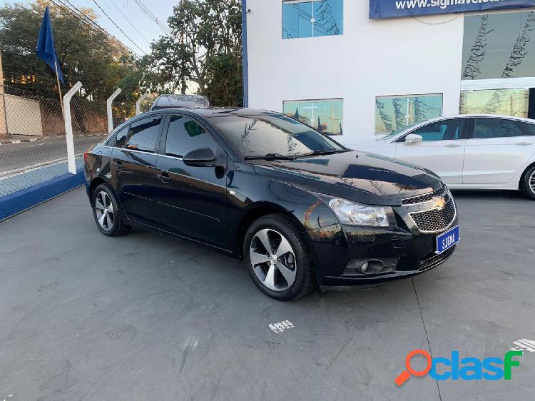 CHEVROLET CRUZE LT 1.8 16V FLEXPOWER 4P AUT. PRETO 2014 1.8