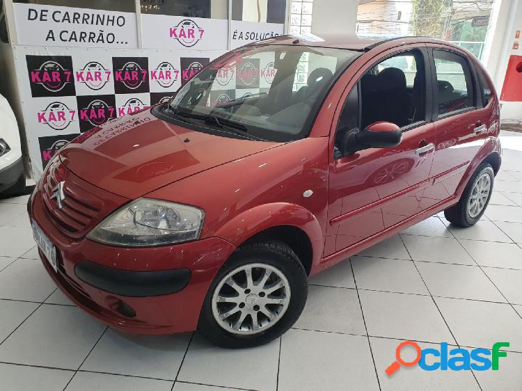 CITROEN C3 GLX 1.4 GLX SONORA 1.4 FLEX 8V 5P VERMELHO 2006