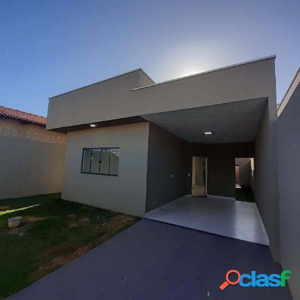 Casa 3 Quartos - Vila Alzira - Aparecida de Goiânia - GO