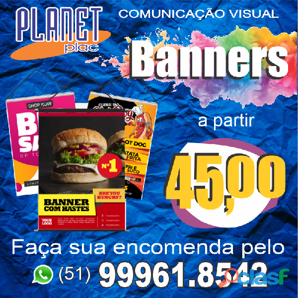 Comunicação Visual Faixas Banners Adesivos