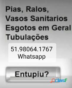 Desentupidora Centro de Gravataí RS 51.98064.1767 Whatsapp
