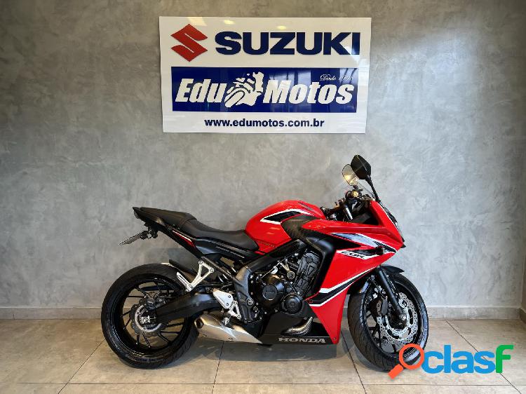 HONDA CBR 650F ABS VERMELHO 2018 650 GASOLINA