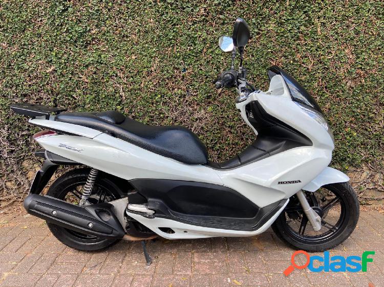 HONDA PCX 150DLX BRANCO 2014 150 GASOLINA