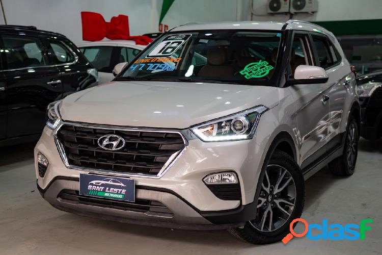 HYUNDAI CRETA PRESTIGE 2.0 16V FLEX AUT. PRATA 2018 2.0 FLEX